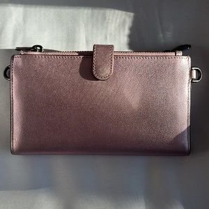 Rebecca Minkoff Metallic Pink Wallet